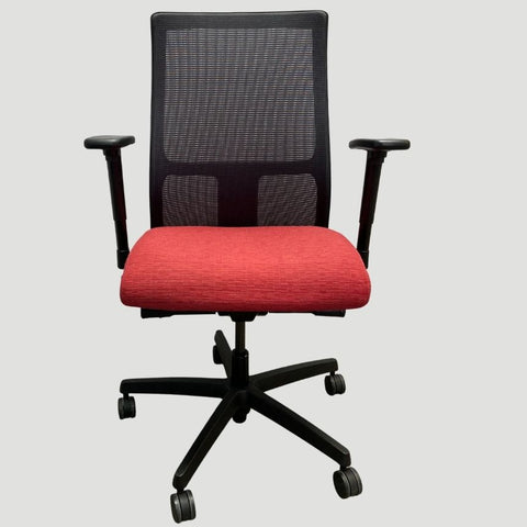 Image of Pre-Owned HON Chair Ratchet Back & Seat Slider