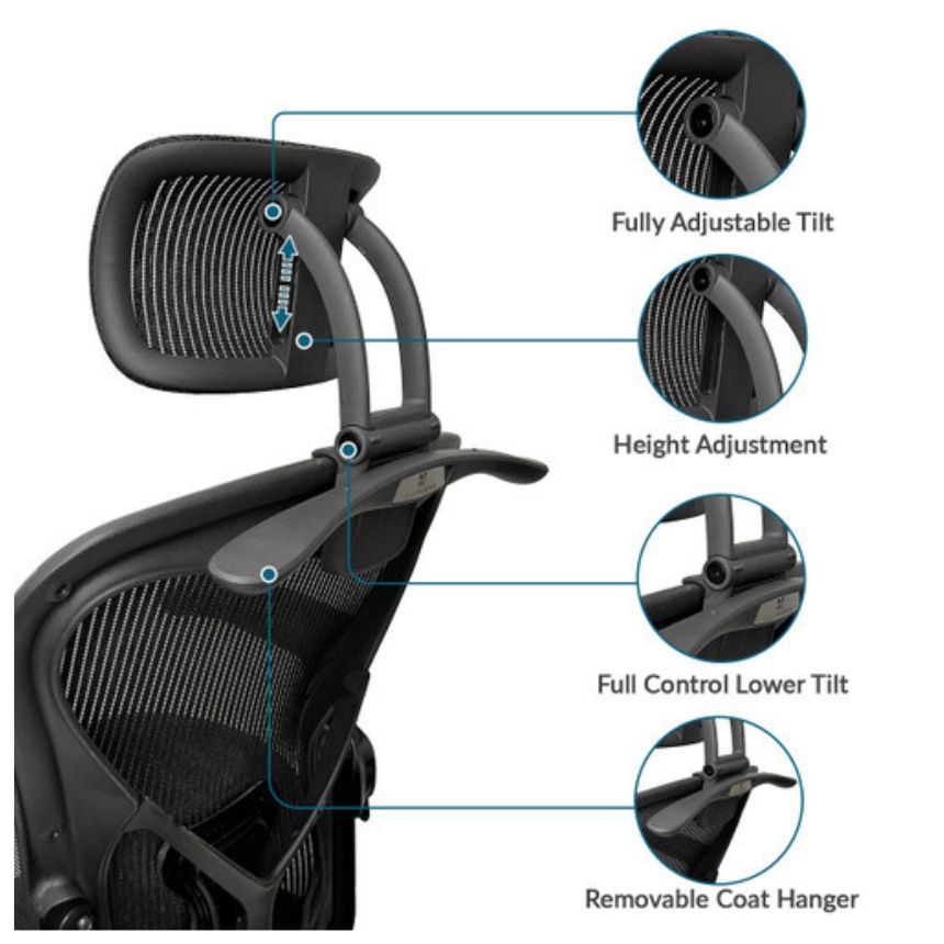 Aeron Headrest ComfyChair
