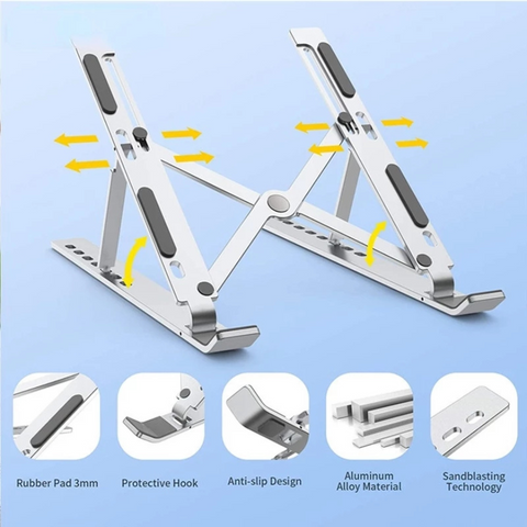 Image of EzUP Foldable Laptop Aluminum Stand