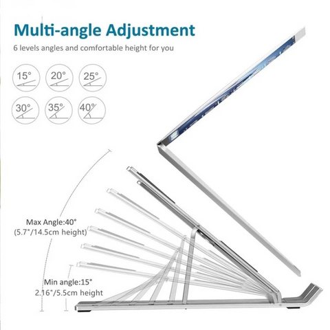 Image of EzUP Foldable Laptop Aluminum Stand